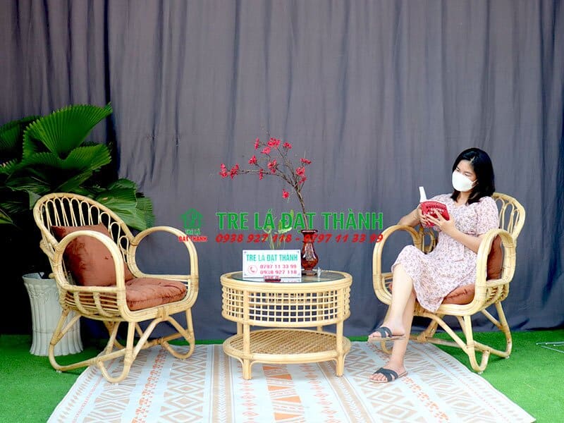 Ghế Mây Đọc Sách - GMDS021